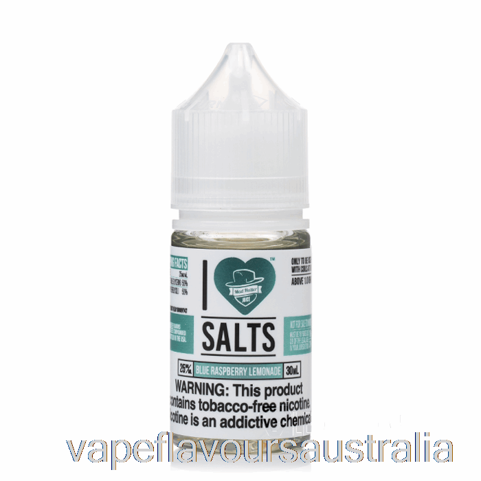 Vape Australia Blue Raspberry Lemonade - I Love Salts - 30mL 25mg
